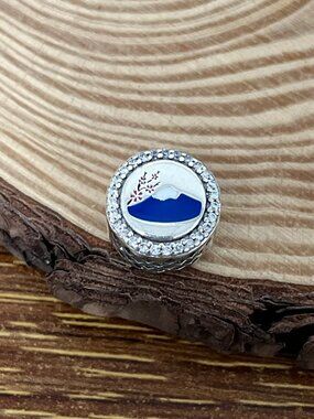 Pandora Japan Fujiyama Bead S925 Silver Charm